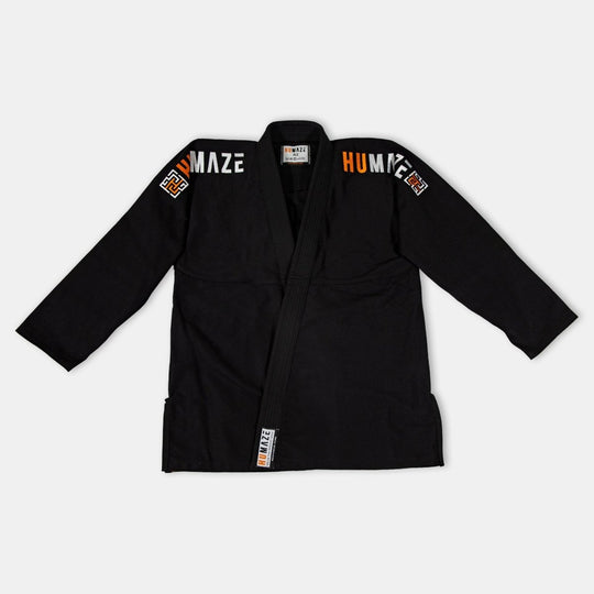 humaze jiu jitsu kimono jacket black origin edition