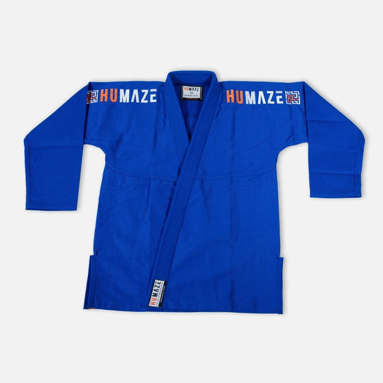 Humaze Kimono Origin Blue Front Arms Bent
