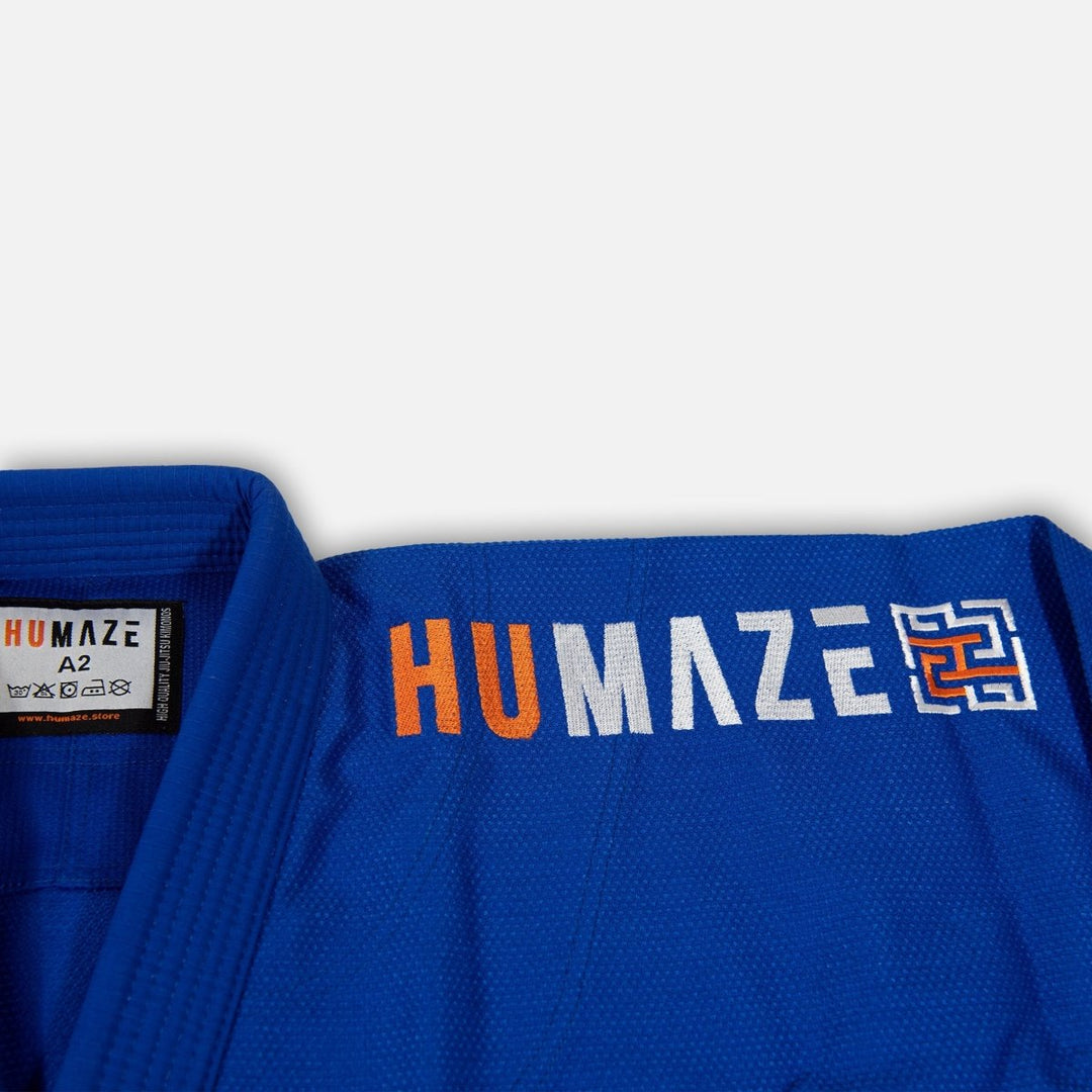 Kimono Humaze Origin Blue - Shoulder Detail